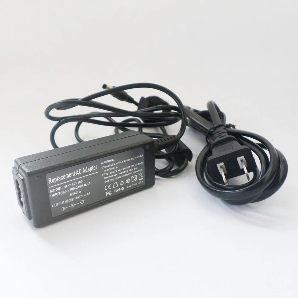 

19V 2.1A Laptop Power Charger Plug For Samsung NT-N150P NP-N310 N310-HAA2US ADP-40MB AB CPA09-002A Q1EX-71G Netbook AC Adapter