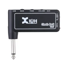 Xvive GA3 Classic Rock Mini Portable Rechargeable Electric Guitar Plug Headphone Amp Amplifier