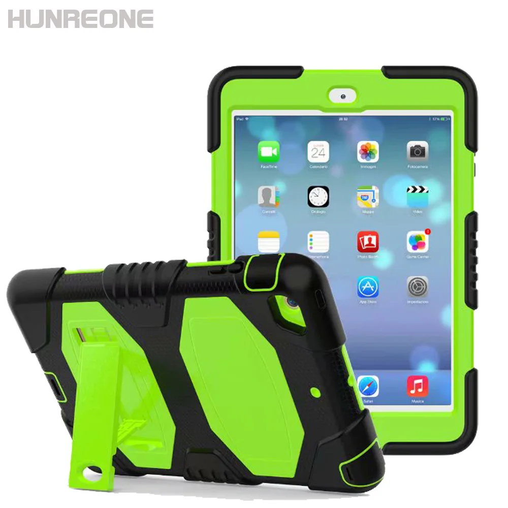 

Hunreone Outdoor Rugged Armor For iPad Mini 1 2 3 4 Tablet PC Protection Case Cover