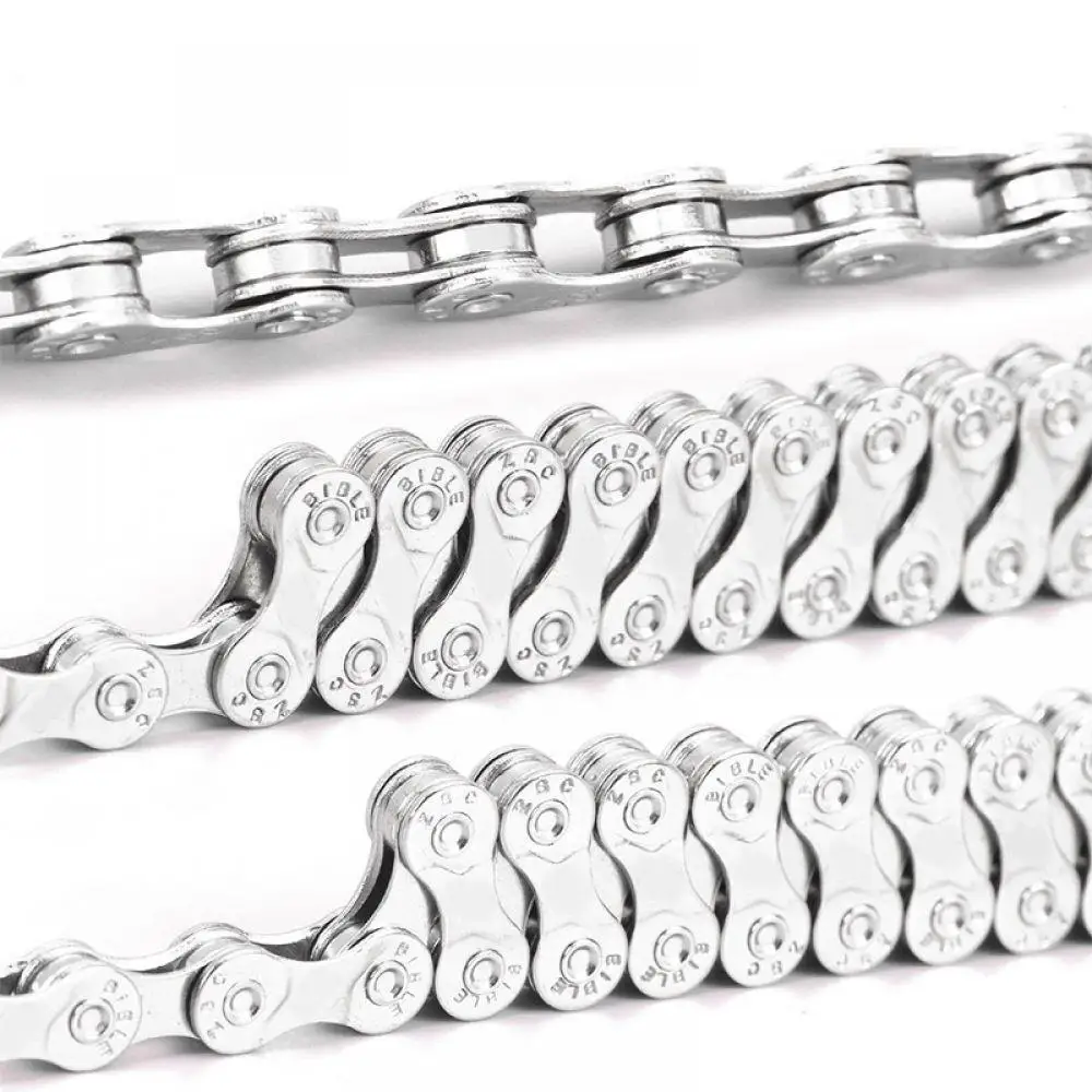 Durable 10 Speed 116MM Link MTB Mountain Road Bike Stainless Steel Chain For Hybrid Bicycles Cycling Chain Durable 10 Speed 116MM Link MTB Mountain Road Bike Stainless Steel Chain For Hybrid Bicycles Cycling Chain