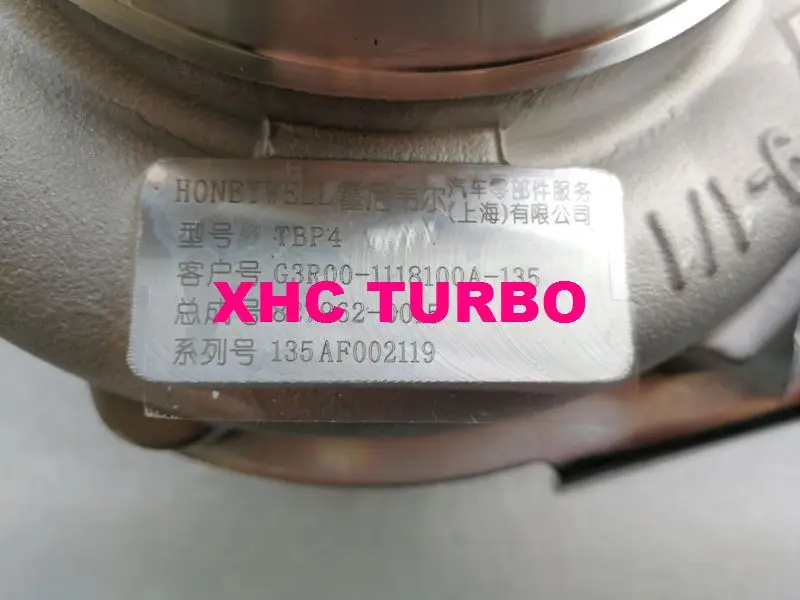 Новый оригинальный TBP4 827962 0015 G3R00 1118100A 135 Turbo Турбокомпрессор для YUTONG Bus YUCHAI Diesel YC6G260N