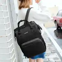 ใหม่แฟชั่น Mummy Maternity กระเป๋าผ้าอ้อมกระเป๋าสะพายหลังคลอด Desinger Nursing Bag for Baby Care สำหรับแม่และพ่อ