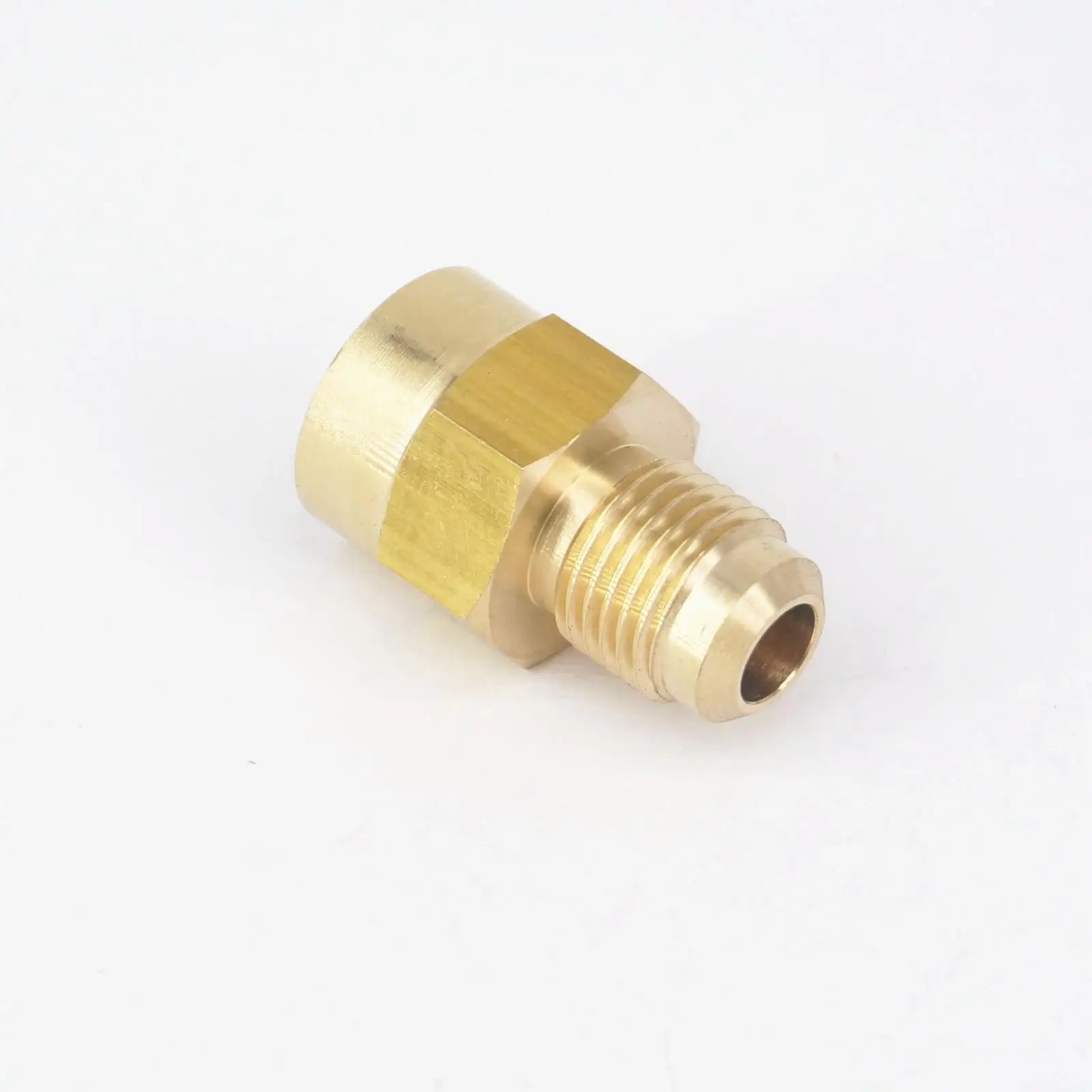 Подходит для труб OD 5/1" x 1/4" NPT Женский латунный SAE 45 градусов фитинг адаптер