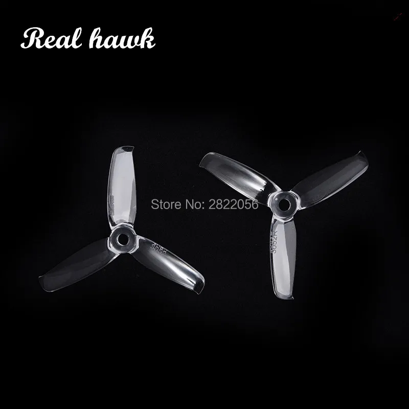 

6 colors 3052 3.0x5.2 FPV PC 3 propeller Prop Blade CW CCW shaft through the machine more special motor 1306-1806