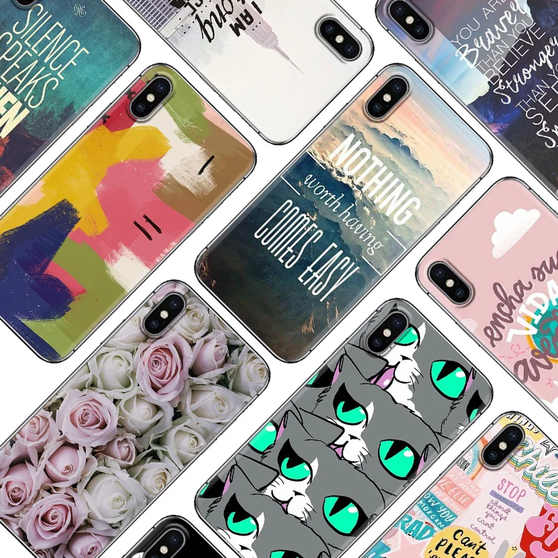 

Phone Case For Meizu M6S/ M6T/ 16/ M9C/ Note 8/ Meilan U20/ Meilan U10 Colorful Painted Ins Style TPU Phone Cover