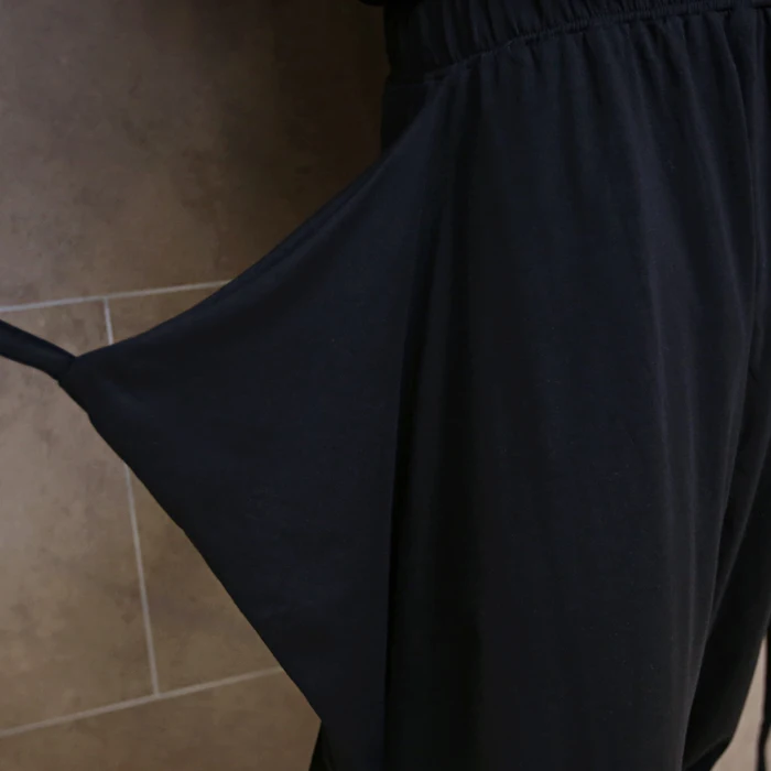 Frühling und Herbst frauen Casual Hosen Hosen Hosen Hängen Hosen Hosen Füße Neun Hosen Schwarz Hosen Harem Hosen