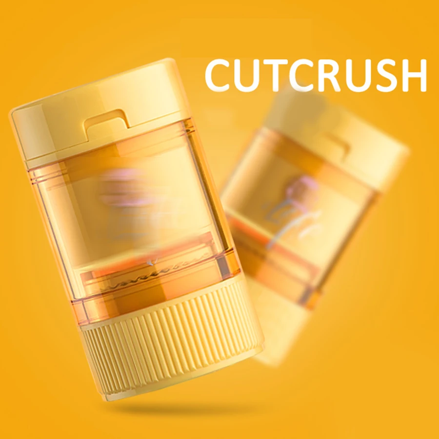 

Multifunction Pill Box Cutter Medicine Crusher Pill Pulverize case Grinder Splitter Tablet Divider Dispenser Drug Organizer