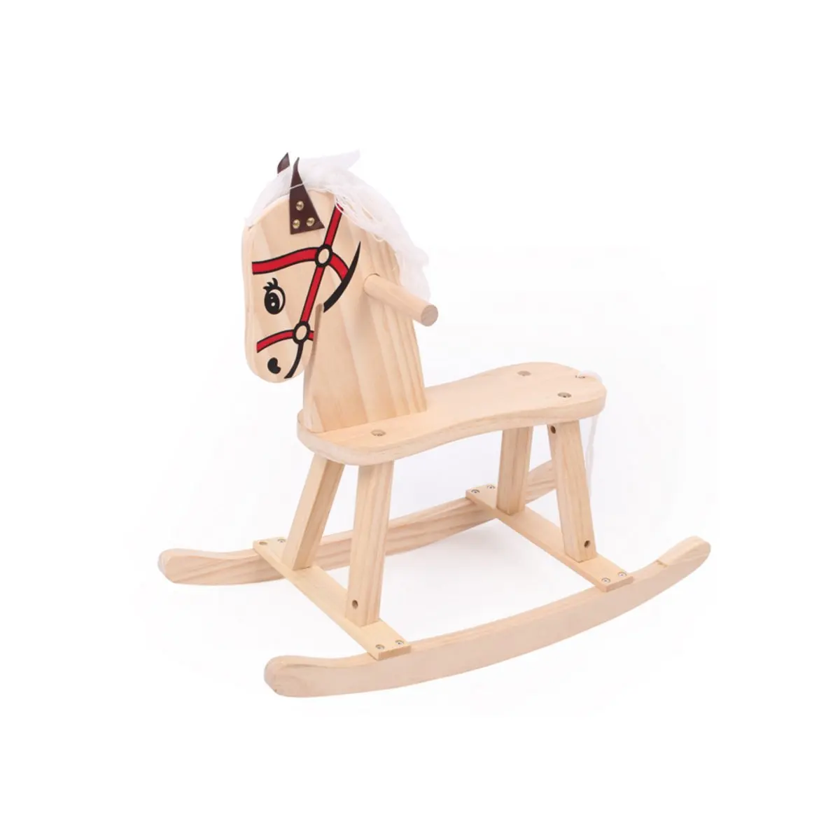 2-8 Years Children Mechanical Walking Rocking Horse Natural Wooden Rocking Horse Nursery Toddler Playroom Baby Rocker Kids Toy 2-8 Years Children Mechanical Walking Rocking Horse Natural Wooden Rocking Horse Nursery Toddler Playroom Baby Rocker Kids Toy