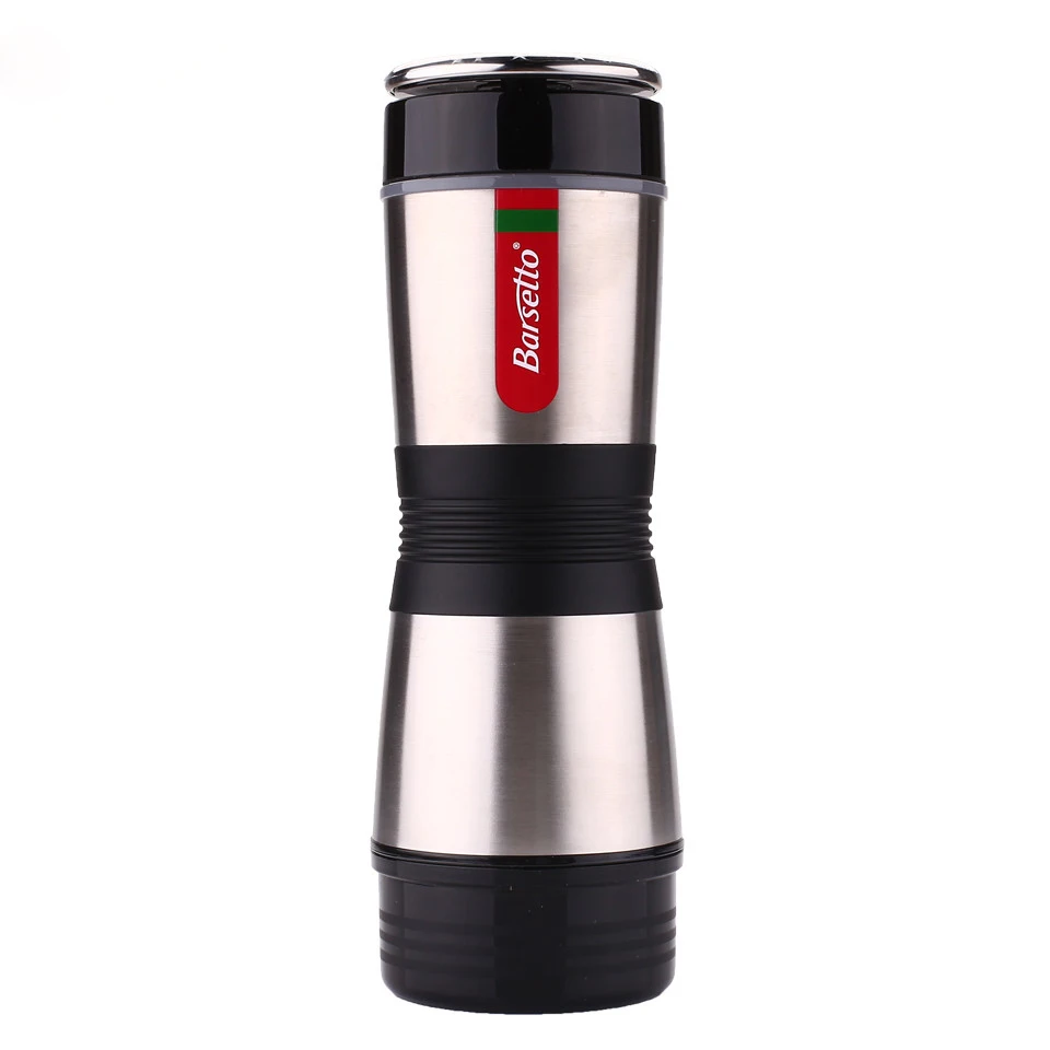 

BARSETTO Portable Coffee Maker The rigorous drip tight design with heat insulation and heat preservation function ,Travel Outd
