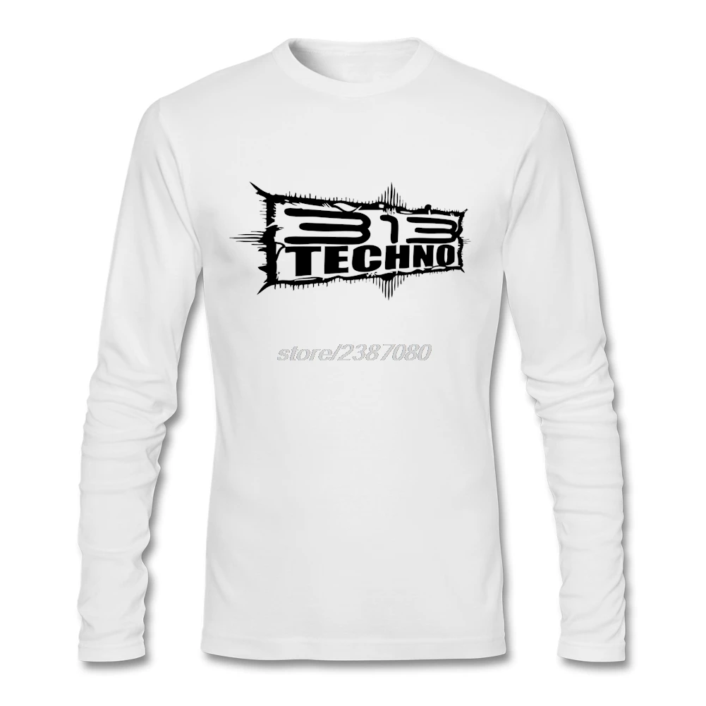Personnalis Chemise Manches Longues 313 Techno Mens T Shirt Hommes 