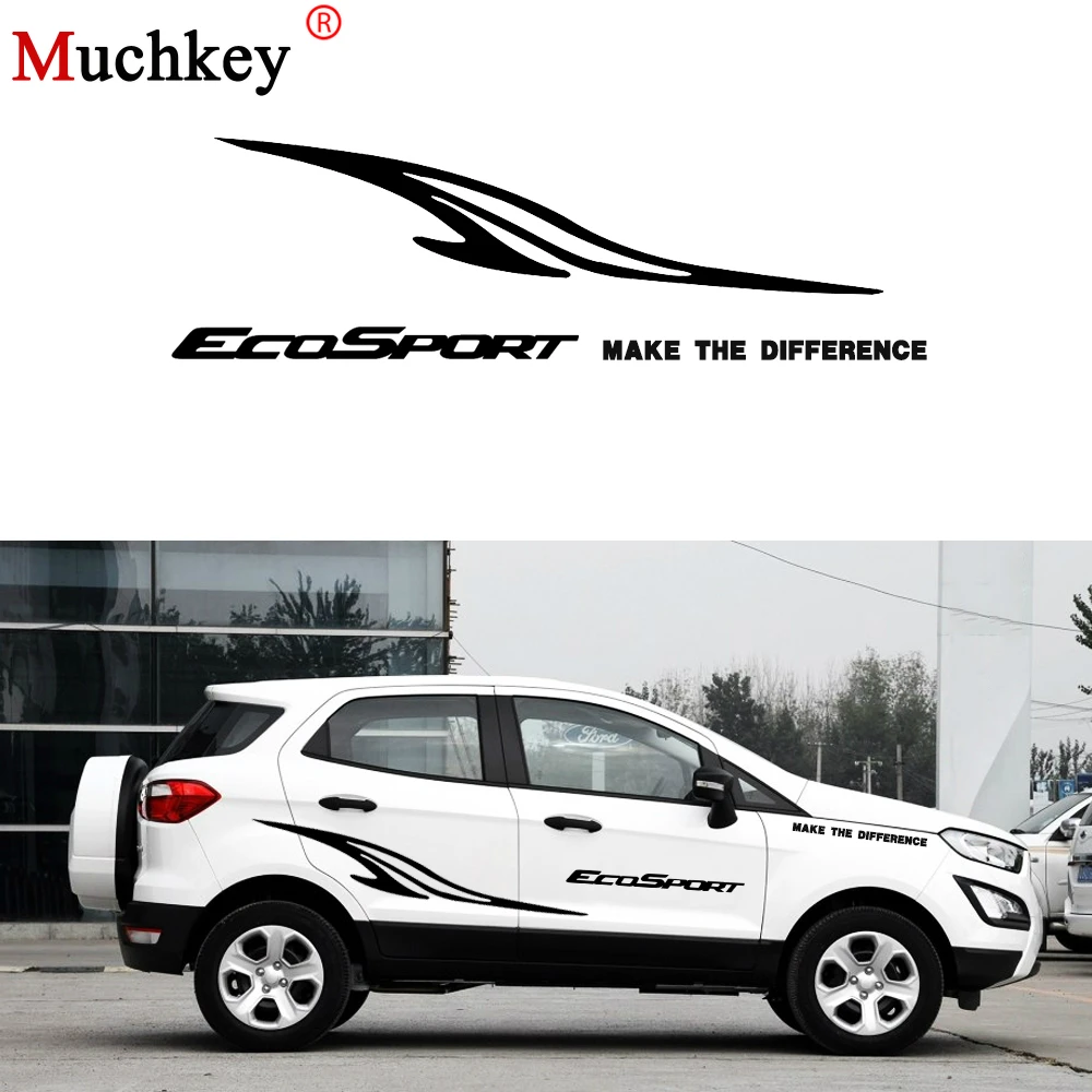 Автозапчасти Стайлинг автомобиля для Ford EcoSport наклейка грузовика наклейки сделай