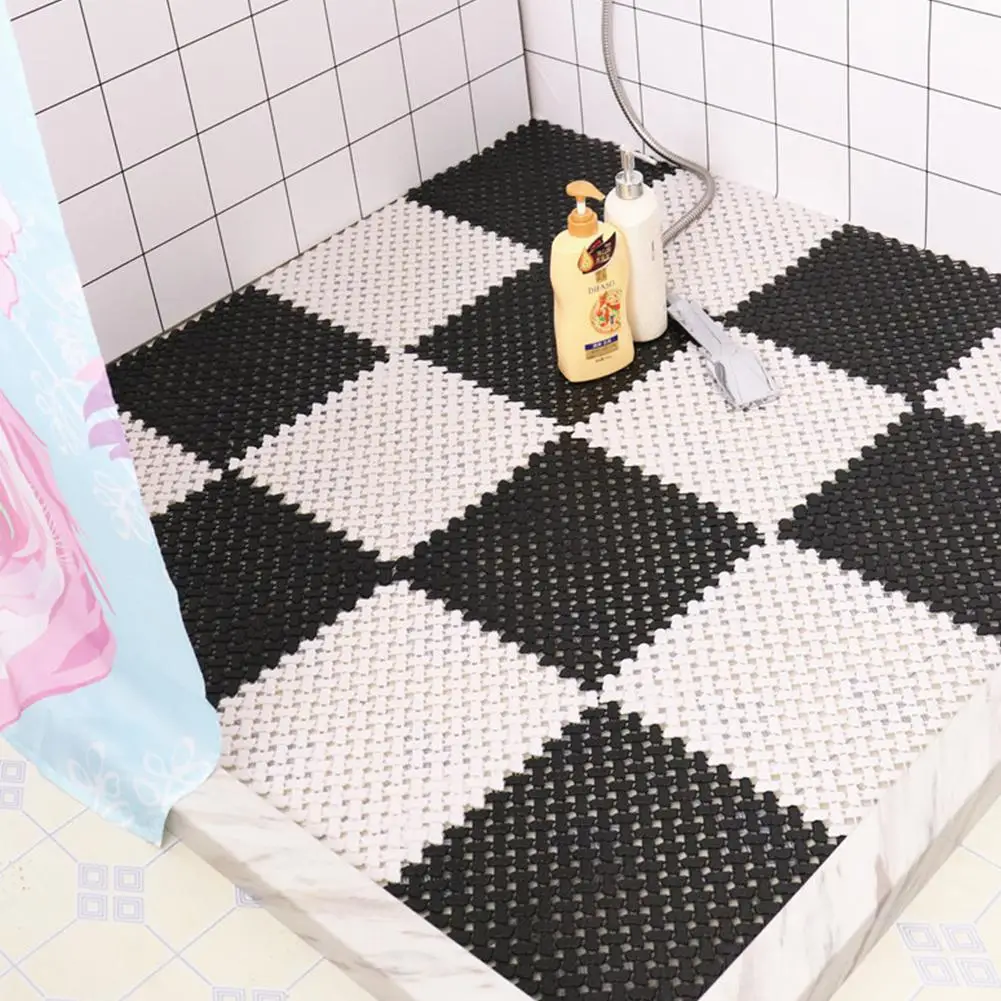 

1Pc Non-slip Candy Color DIY Splicing Floor Mat Massage Rug for Bathroom