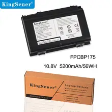 KingSener 10,8 V 56WH Батарея FPCBP175 для Fujitsu LifeBook E780 AH550 AH530 A540 A550 A6210 A6220 A6230 E8410 E8420 FPCBP176