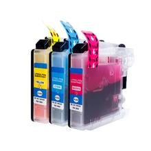 223 3PCS CMY Compatible Ink Cartridgefor Brother LC223 LC 223 Ink Cartridge for DCP-J4120DW MFC-J4420DW/J4620DW