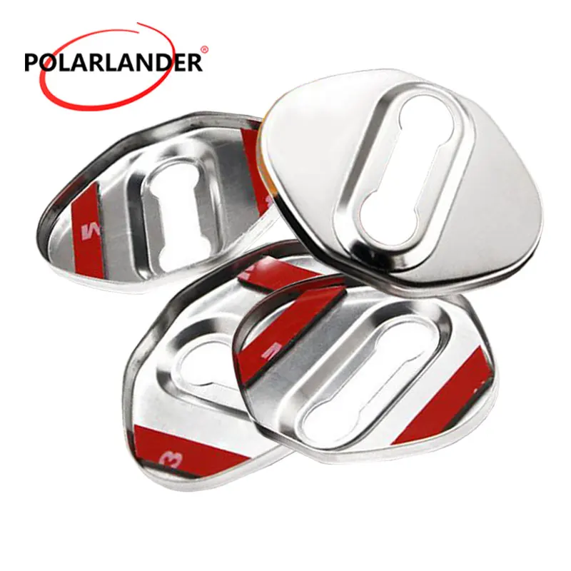 

4 pcs Auto Covers Case Car-Styling FOR Mazda Stainless Steel Door lock Cover