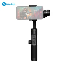 FeiyuTech SPG2 3-осевая стабилизированная ручной шарнирный стабилизатор с штатив Батарея для iPhone XS/8/7/6 для samsung Gopro 7/6/5/4 Камера
