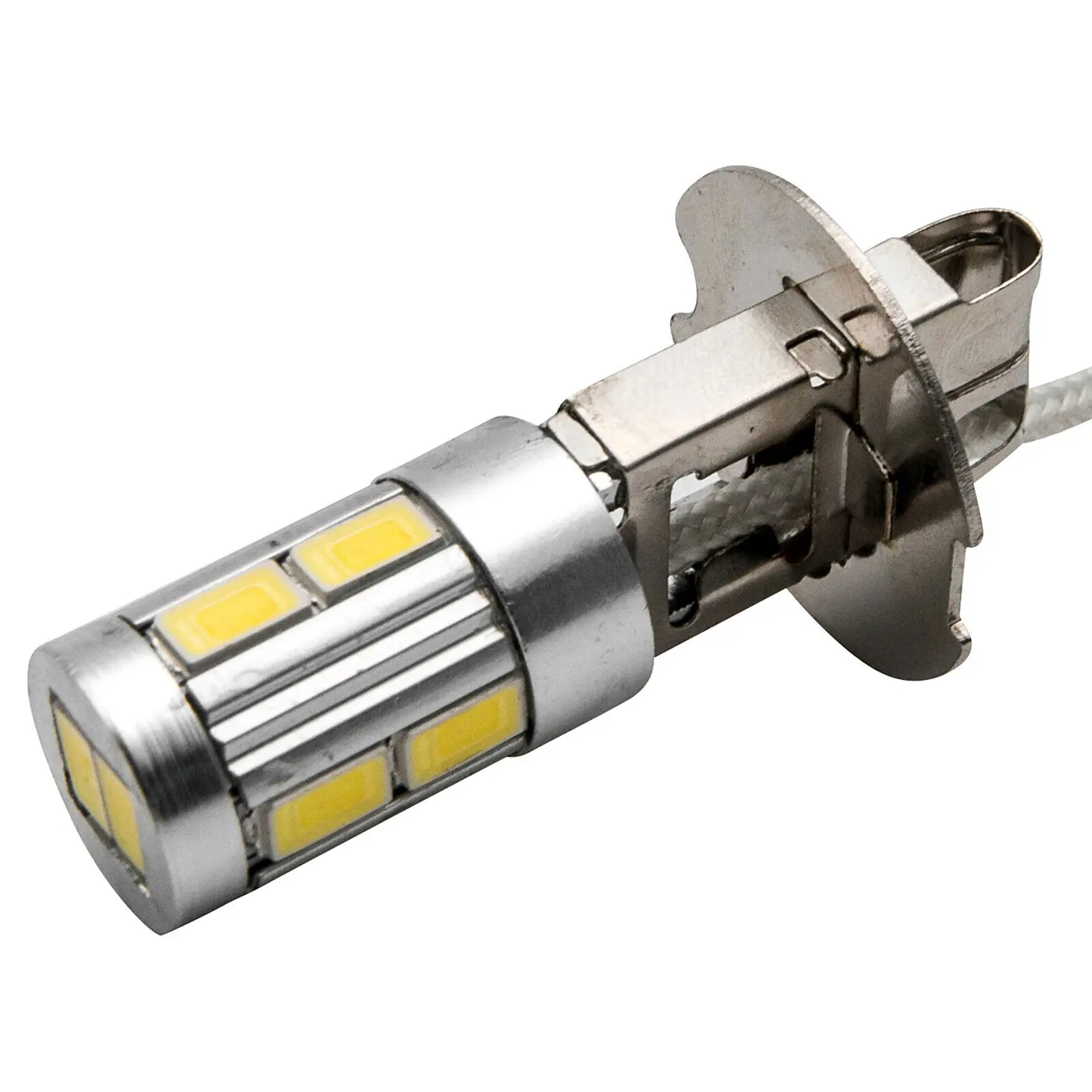 2xH3 5630 SMD 10 светодиодные лампы ксеноновые белые 6000K 12 В Автомобильные