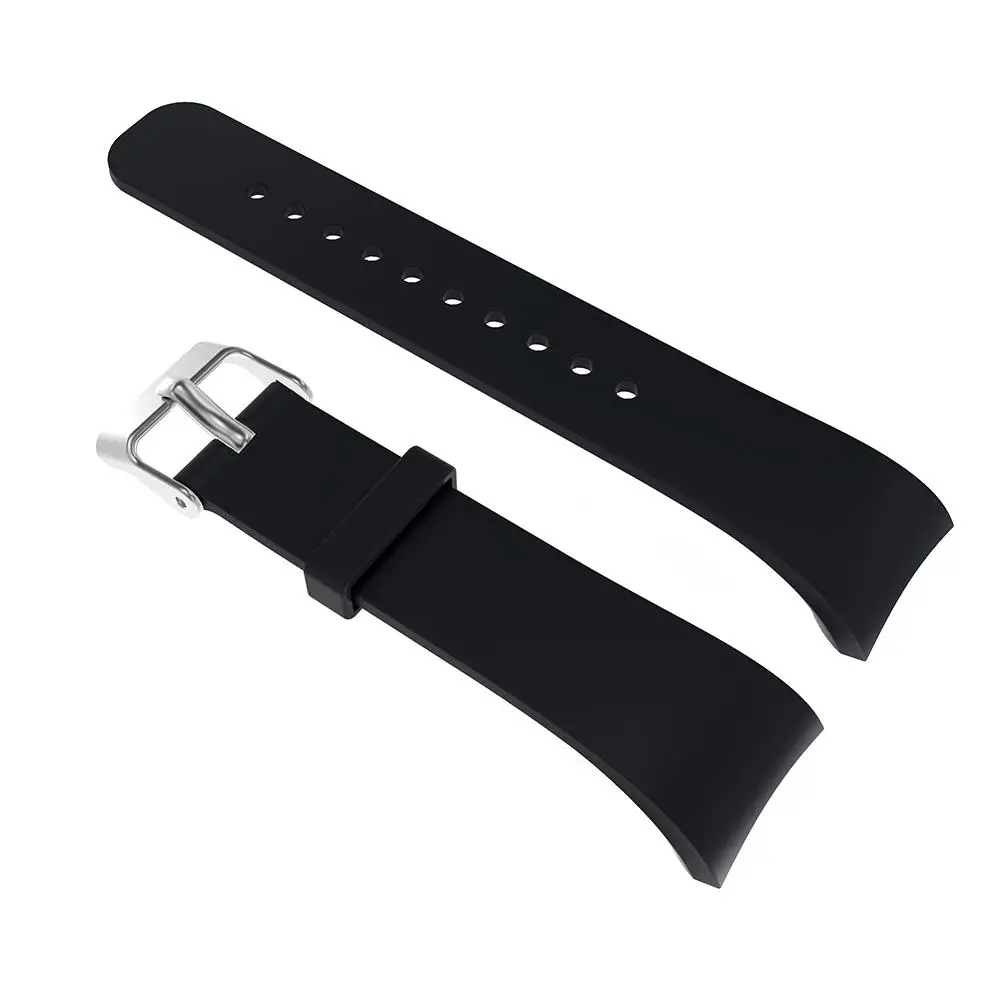 

21CM Silicone Watch Band For Samsung Gear Fit2 Pro R360 R365 R366 Smart Watch Large Sized Silicone Replacement Band