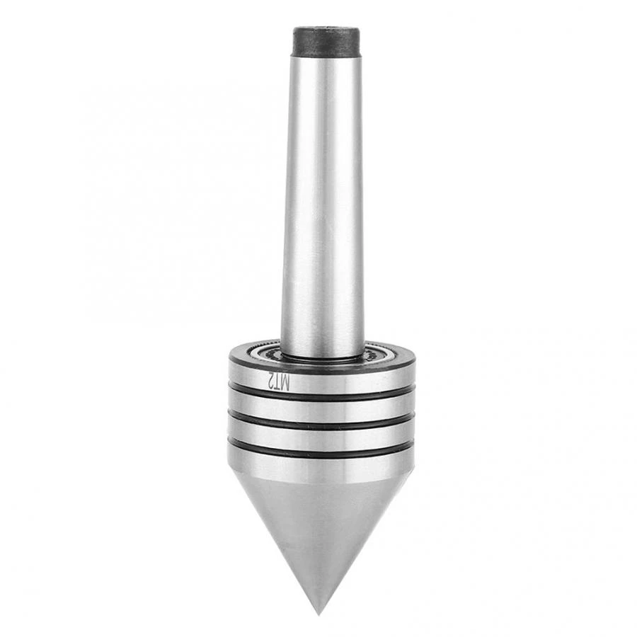Power Lathe Accessories MT2 Live Center Wood Lathe Heavy Duty Live Bearing Tailstock Center Metal Wood Lathe Turning Tool