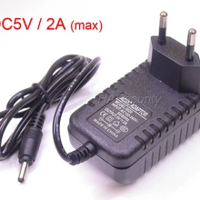 DC5V 2A(макс.), европейская вилка Тип адаптера питания для камер видеонаблюдения AC100-240V вход 50/60Hz