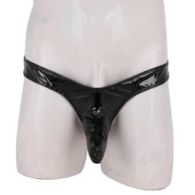 Для мужчин s сексуальные трусики с пениса Чехол оболочка Для мужчин мягкая эластичная кожа малоэтажных G стринги крутые трусы мужские трусы