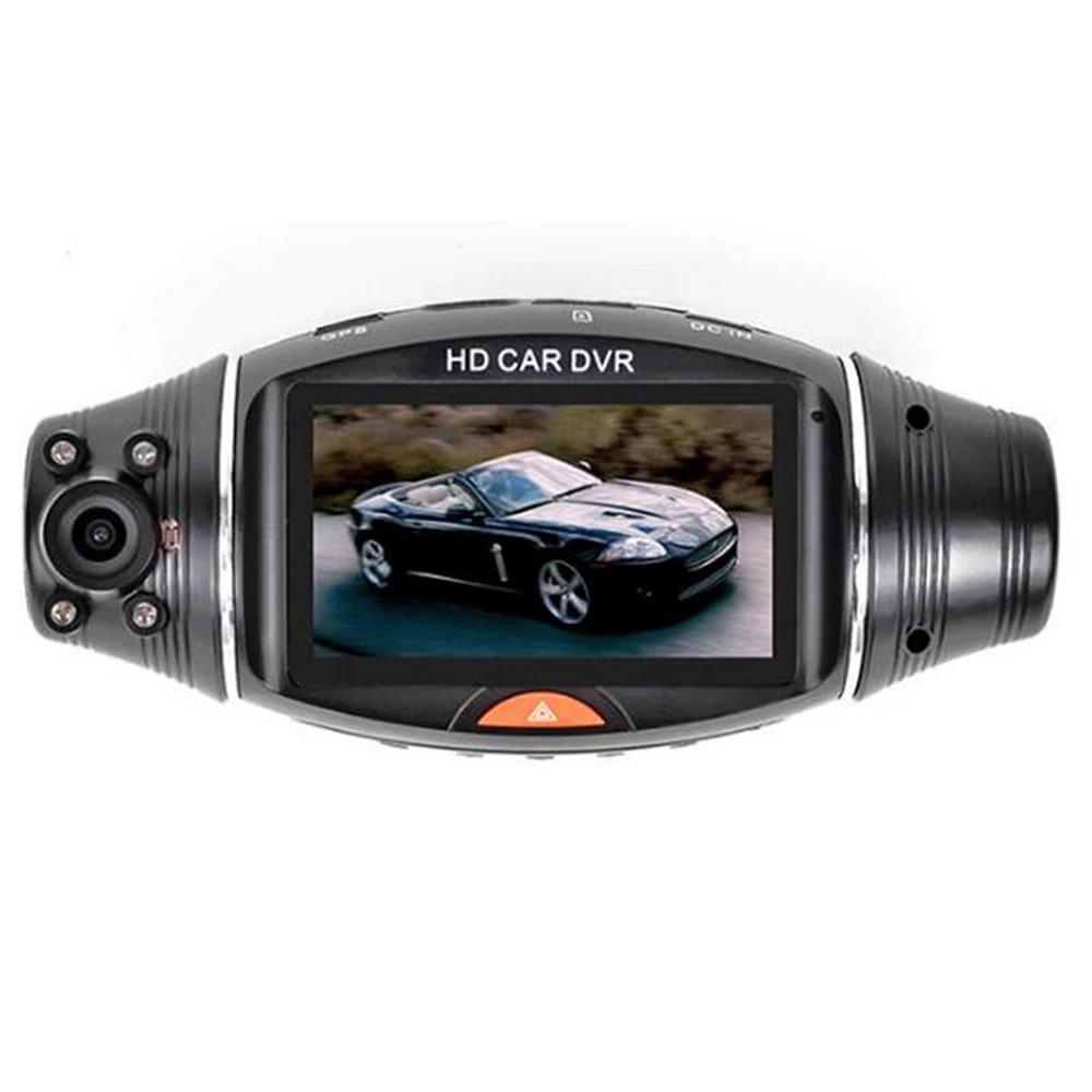 Dash Cam Hd 2.7 Inch Camera G-Sensor Car Camera Video Recorder Infrared 720P Tft Lcd Night-Vision Gps Logger Dual Lens Dvr
