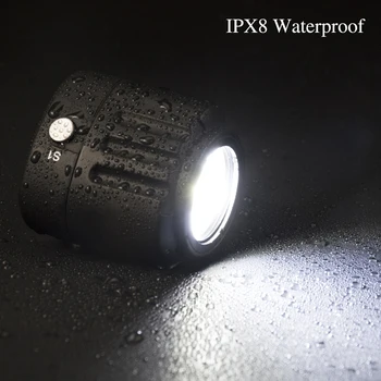 

IPX8 Underwater 40m Professional Diving LED Video Light for GoPro Action Camera 1000LM Amphibious Waterproof LED Fill-in Light