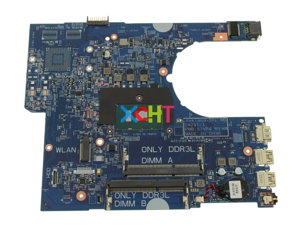 

YKP8M 0YKP8M CN-0YKP8M 51VP4 14291-1 DDR3L w i5-6200U CPU for Dell Latitude 3470 3570 PC Laptop Motherboard Mainboard Tested