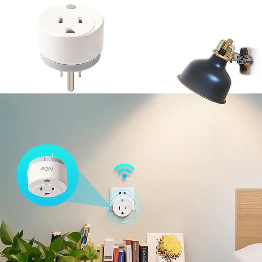 Wi Fi США Plug приложение дистанционное управление умная розетка поддержка белый для