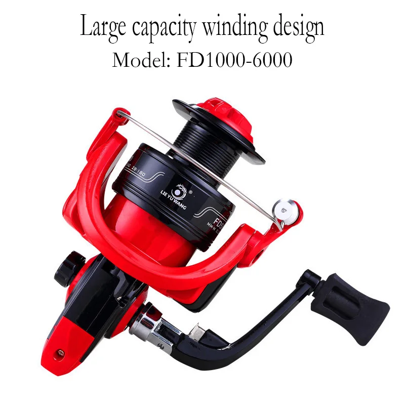 

High speed Spinning Fishing Reels with speed ratio of 5.0:1 ,Folding rocker Triaxial Spinn Fishing Reel
