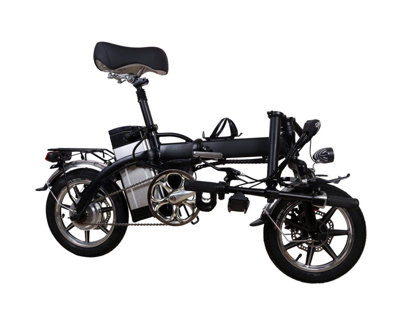 Excellent Overseas warehouse folding electric bicycle 48V 10A battery high speed motor electric vehicle 1