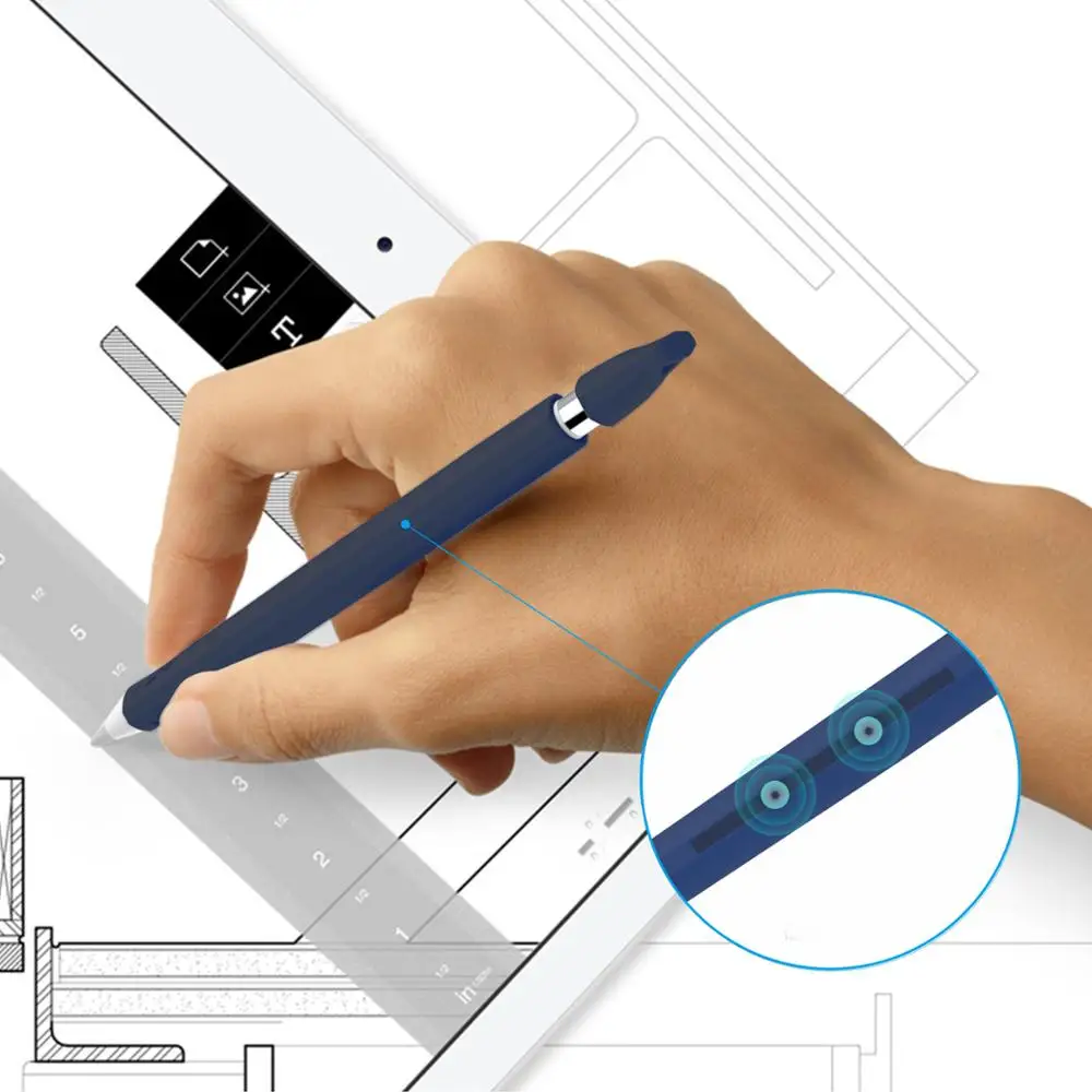 Stylus Pen Case Use Silicon adsorption Apple Pen Case