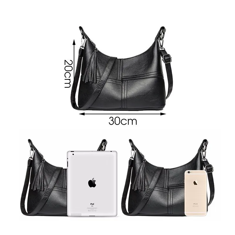 هيرالد الأزياء النساء الكتف Crossbody حقيبة مع شرابة الإناث عارضة كبيرة اليد عالية الجودة جلدية السيدات الأفاق حقيبة ساعي هيرالد الأزياء النساء الكتف Crossbody حقيبة مع شرابة الإناث عارضة كبيرة اليد عالية الجودة جلدية السيدات الأفاق حقيبة ساعي