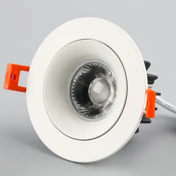 

Hot Sale 12W 15W CREE COB LED Downlight Dimmable Warm White Cold White Recessed LED Lamp Spot Light free shipping