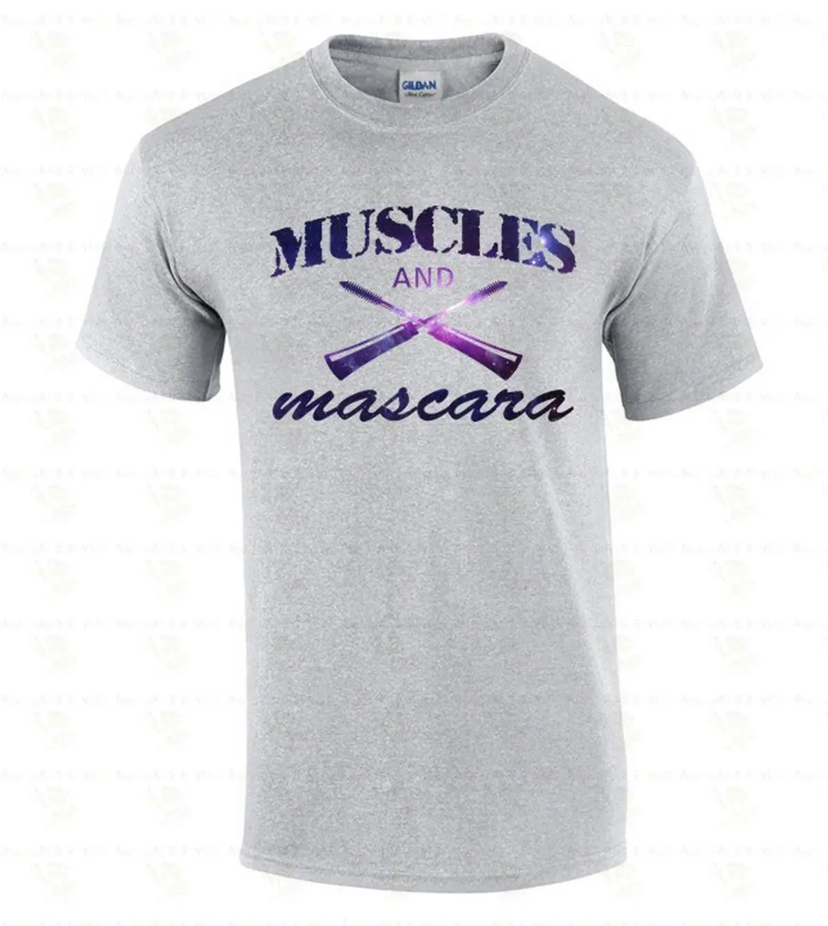 

Summer Cotton Short Muscles And Mascara Men'S Workout Lifting Fitness Traininger Sporty Men Gift O-Neck Shirts