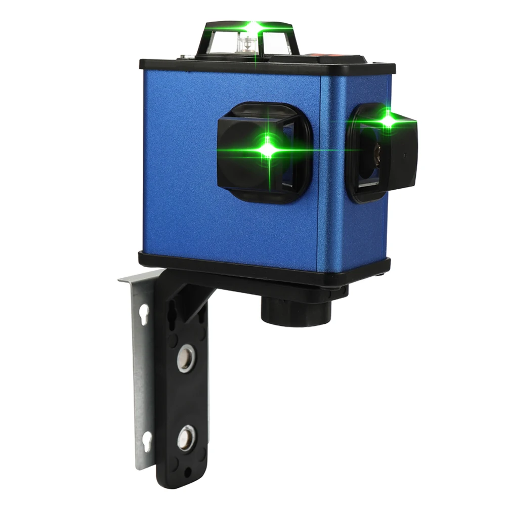

KKmoon Professional Multifunctional DIY 3D Laser Level Meter Projector High Accuracy Scanister Kit with 12 Green Lines