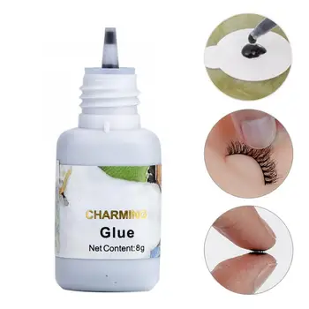 

8g Eyelashes Extension Glue Fast Drying Lashes Individual Eyelash Grafting Glue Practice Extension Eye Makeup Tool