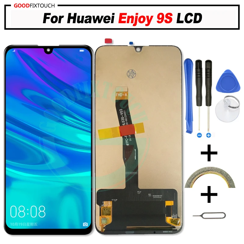 ЖК-дисплей 6 21 ''для Huawei Enjoy 9S с сенсорным экраном и дигитайзером в сборе