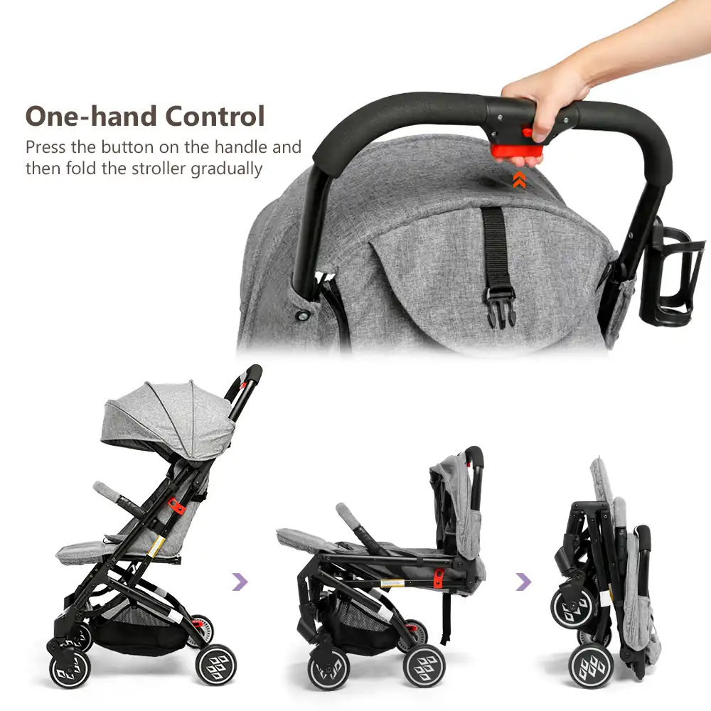 collapsible pushchair