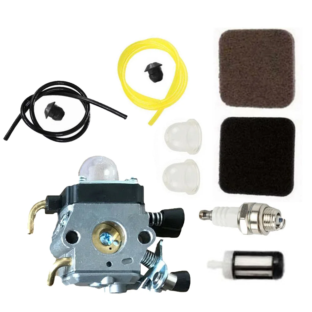 

High Quality Carburetor Kit For Stihl FS85 FS75 FS80 KM85 HS75 HS80 Fuel Pipeline Filters Carburetor KitTools Sets Accessories