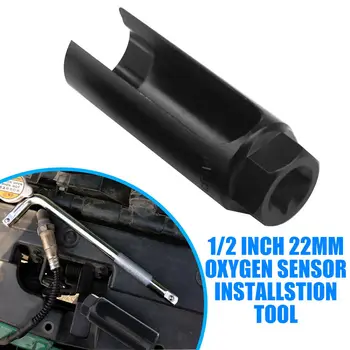 

22mm Oxygen Sensor Socket 1/2" Drive Lambda Installation Tool 18mm Cut-out