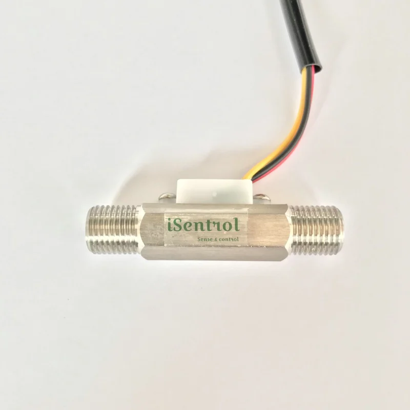 

4.5-18V USS-HS41TA Hall Water Flow Sensor 0.35-3L/Min BSP1/4" Threaded Ends Exclusive Seller Ultisensor Flow Turbine Meter