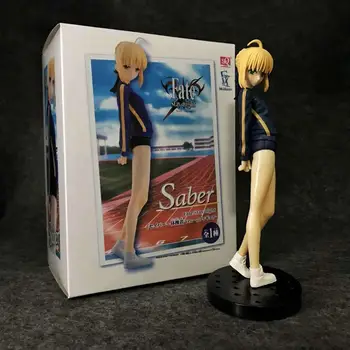 

Fate/stay night Saber Gym Suit Figure Japan Anime Model Lovely Action Figures Collectible Model Kids Toys