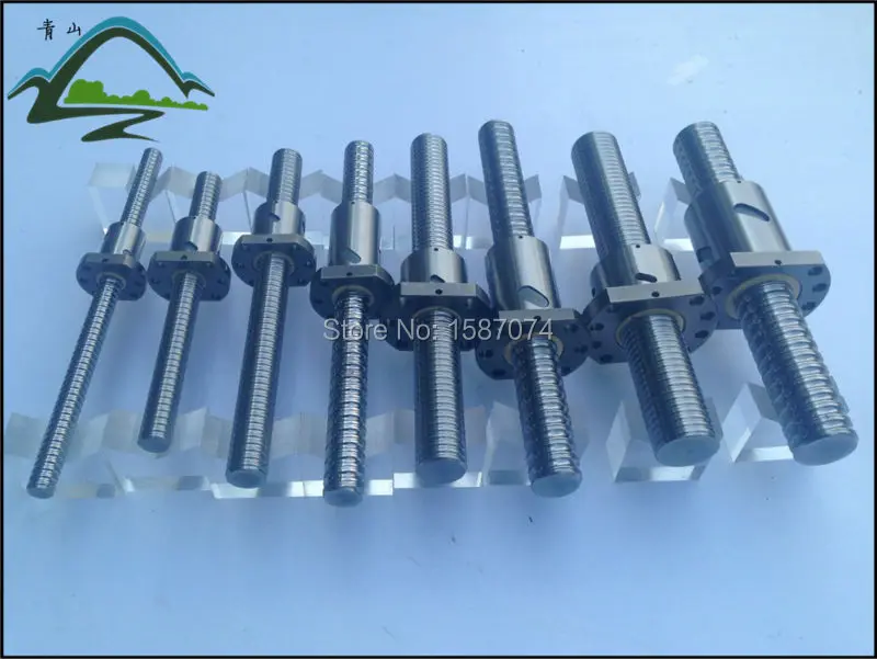 cheap ball screw sfu2005 L1100mm with a nut cnc partsscrew screwscrew