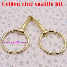 Кольцо Трензель железа бит, золотой или серебряной color.6X65MM кольца(SBT0502