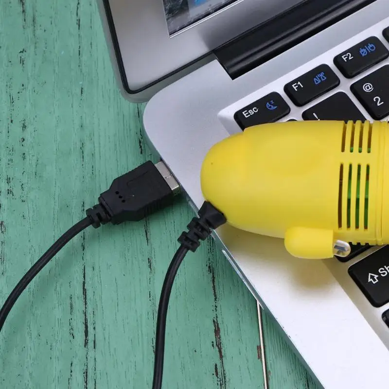 

ALLOYSEED Mini USB Vacuum Cleaner Keyboard Dust Cleaning Tools for Laptop Notebook Computer PC USB Gadgets with Random Color
