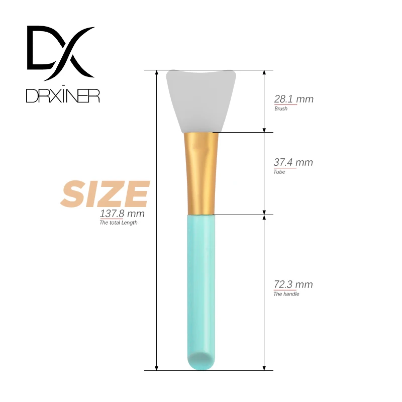 Drxiner 1 шт. Силиконовая Маска кисть мягкий уход за кожей грязевая смешивающая маска