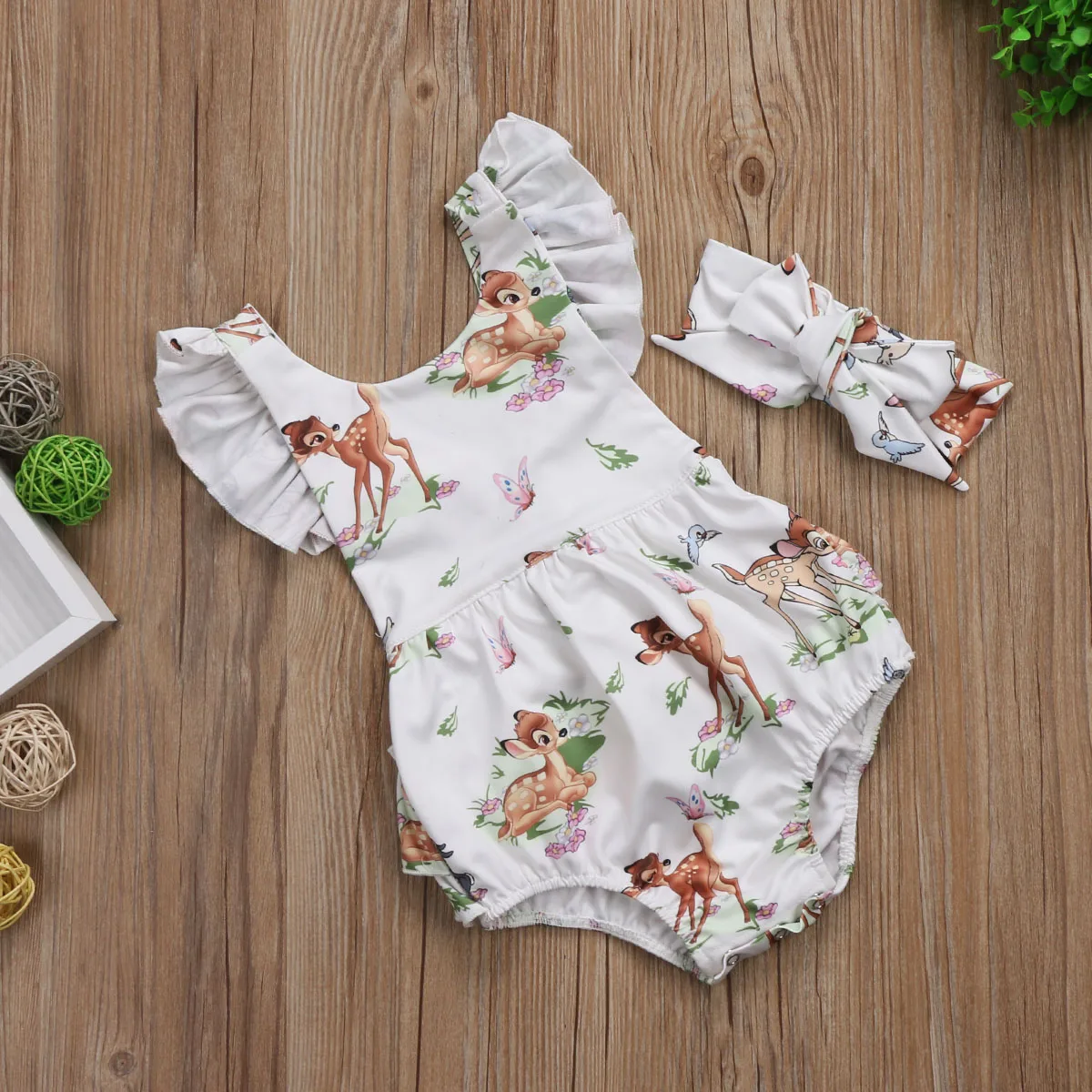 Комбинезон Emmababy в стиле унисекс для новорожденных 0 18 месяцев 2 шт.|Ромперы| |