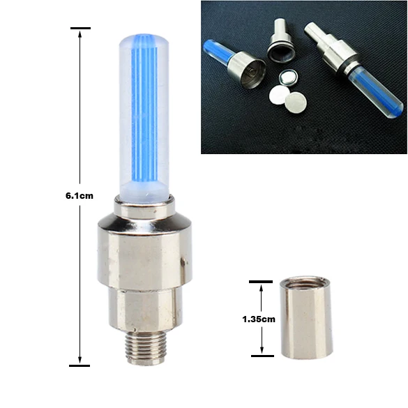 Excellent 2 Pcs LED Bike Wheel Lights with Battery Pre-installed Bicycle Wheel Spoke for Cycling Racing BHD2 2 Excellent 2 Pcs LED Bike Wheel Lights with Battery Pre-installed Bicycle Wheel Spoke for Cycling Racing BHD2 2