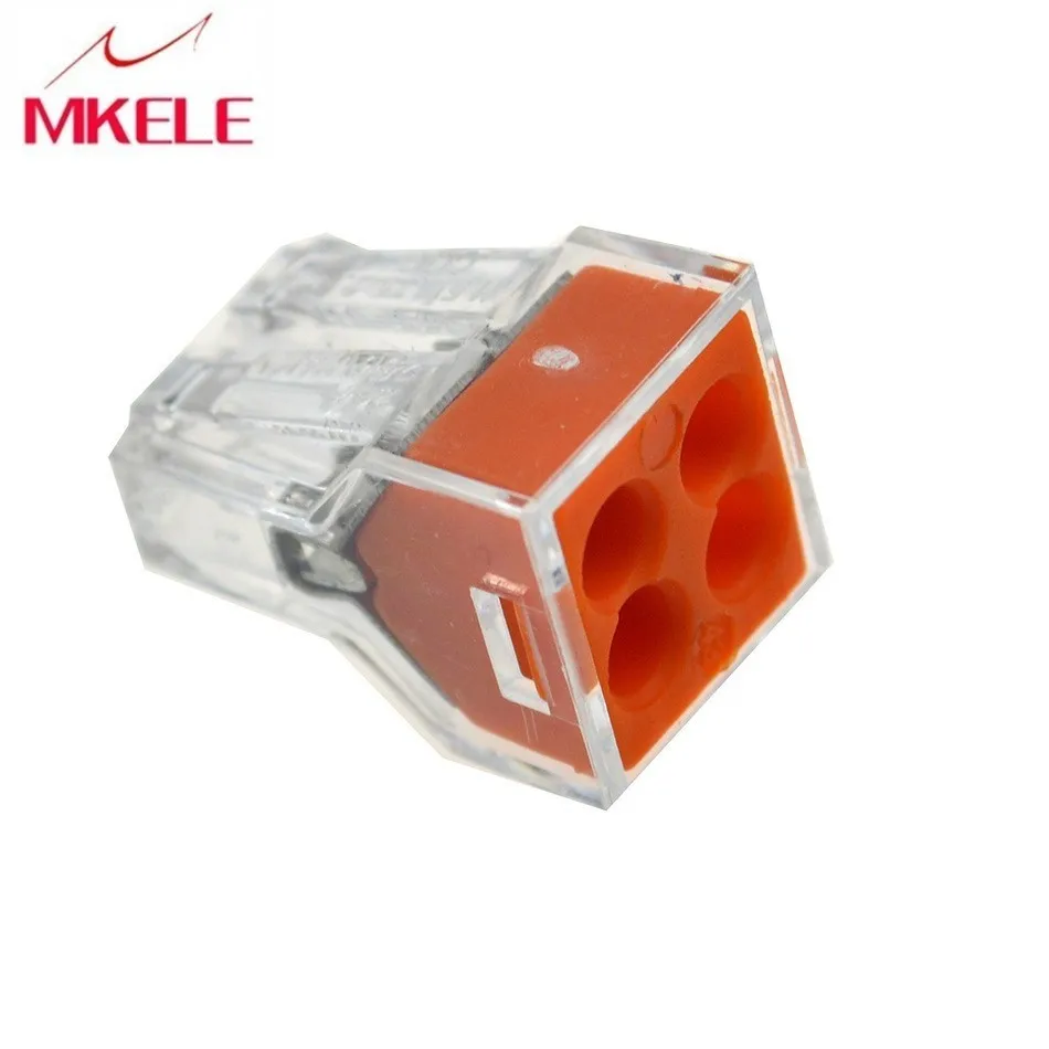 

Hot Sale 20PCS Quick Wire Connector 4pin Cable Terminal Block Push MKVSE-104 Wago Lighting Accessories Bevindingen China